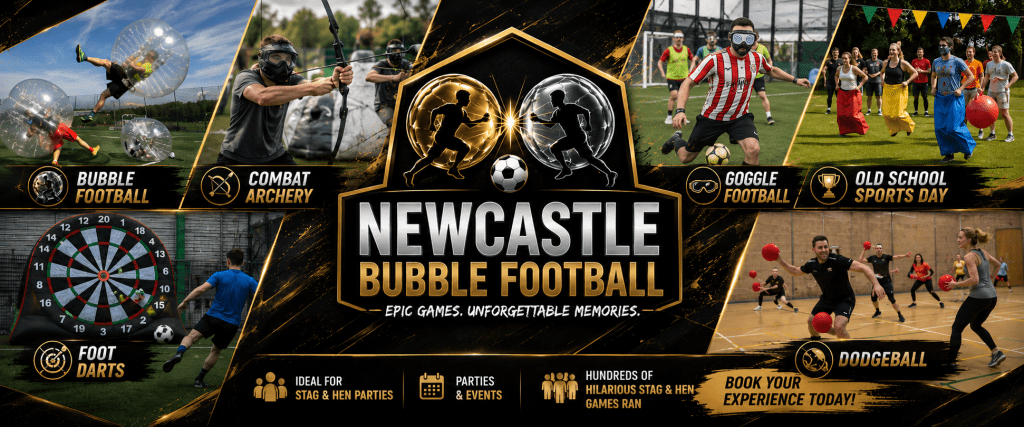 Newcastle Bubble Football in Newcastle upon Tyne 